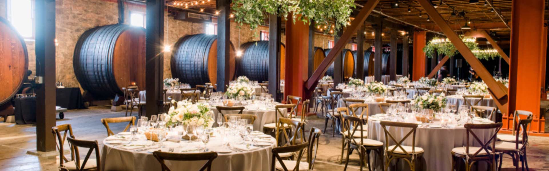 Barrel Room at CIA at Greystone in St. Helena, CA